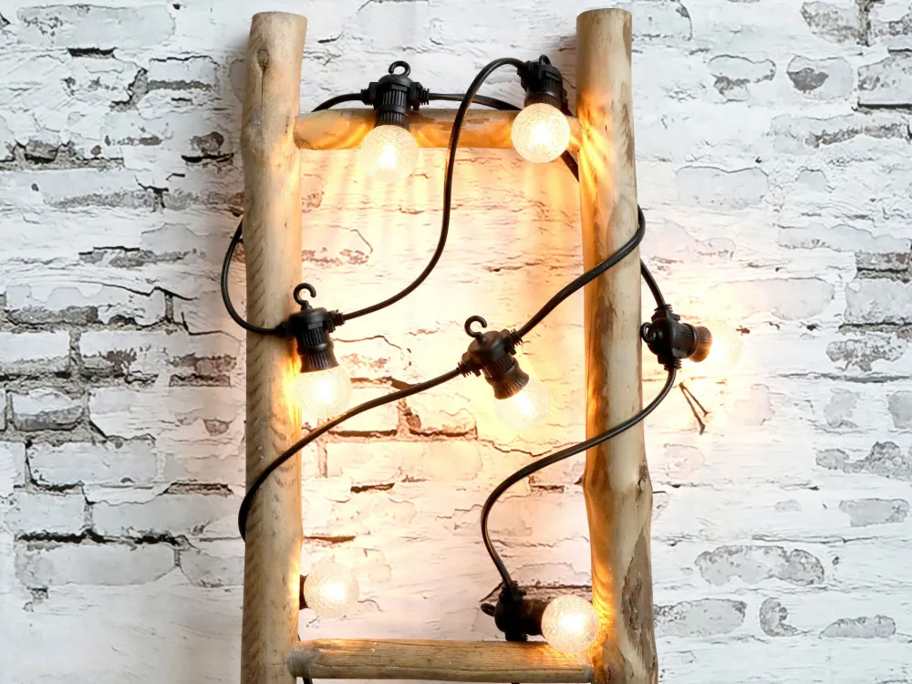 Chic Antique Lichterketten-Lichterkette mit Diamant LED Lichtern