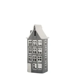 Chic Antique Lichthäuser, Keramik-Häuschen|Weihnachtsdeko-Lichthaus Chamonix für Teelicht 3