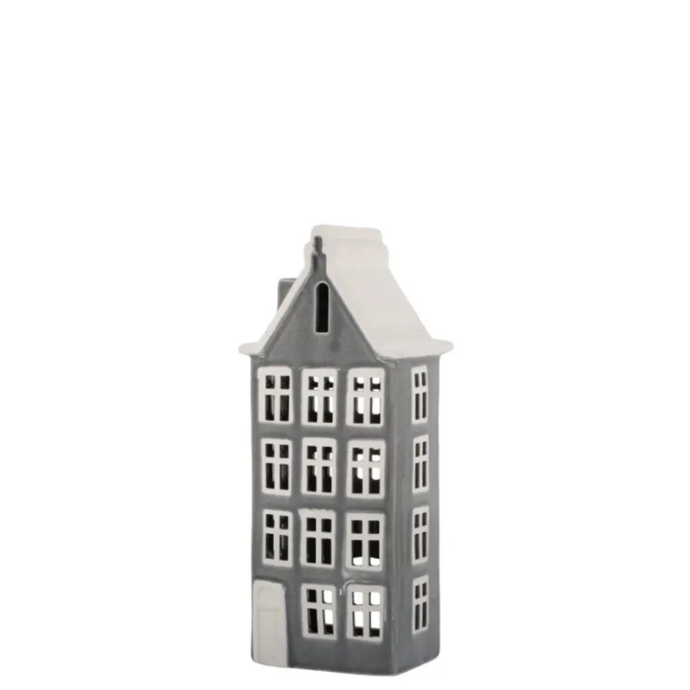 Chic Antique Lichthäuser, Keramik-Häuschen|Weihnachtsdeko-Lichthaus Chamonix für Teelicht 3