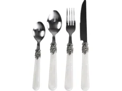 Chic Antique Besteck|Geschirr & Tischdeko Skandinavisch-Linas Besteck mit Silber Deko