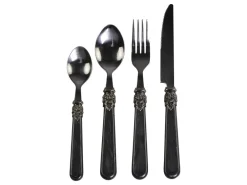 Chic Antique Besteck|Geschirr & Tischdeko Skandinavisch-Linas Besteck mit Silber Deko