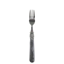 Chic Antique Besteck|Geschirr & Tischdeko Skandinavisch-Linas Kuchengabel mit silber Deko