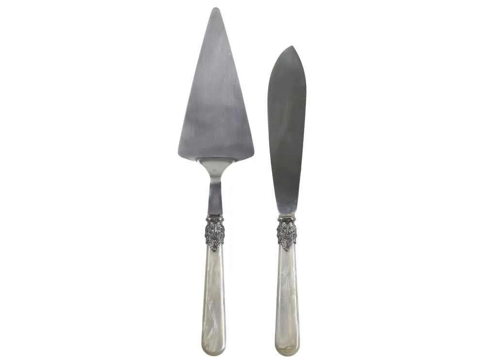 Chic Antique Besteck|Küchenbesteck-Linas Tortenheber & Kuchenmesser 2er-Set