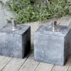 Chic Antique Laternen Für Garten Und Outdoor|Laternen-Öllampe im Zement