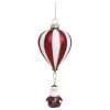 Chic Antique Weihnachtsdeko-Luftballon mit Weihnachtsmann zum Aufhängen