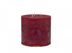 Chic Antique Weihnachtsdeko|Weihnachts- & Adventskerzen-Macon 3 Docht Stumpenkerze