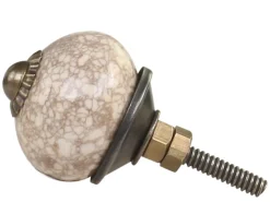 Chic Antique Griffe, Haken & Hakenleisten-Möbelgriff mit rissigem Muster