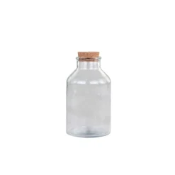 Chic Antique Vorratsgläser|Küchenaufbewahrung-Milchflasche mit Korkverschluss