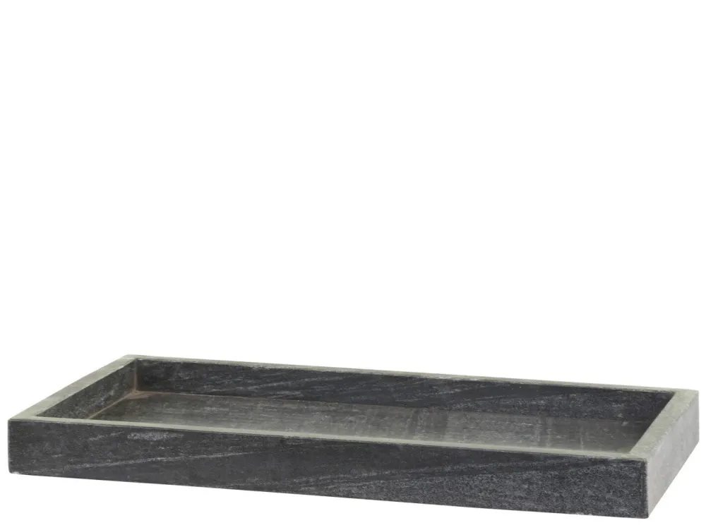 Chic Antique Dekotabletts & Dekoteller-Morlaix Tablett aus Marmor rechteckig