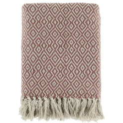 Chic Antique Decken & Plaids-Plaid Decke Aix aus recycelter Baumwolle