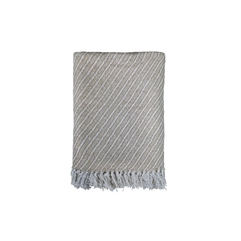 Chic Antique Decken & Plaids-Plaid mit Muster aus Überschussmaterial