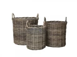 Chic Antique Wäschekörbe|Körbe-Provence Körbe im 3er Set