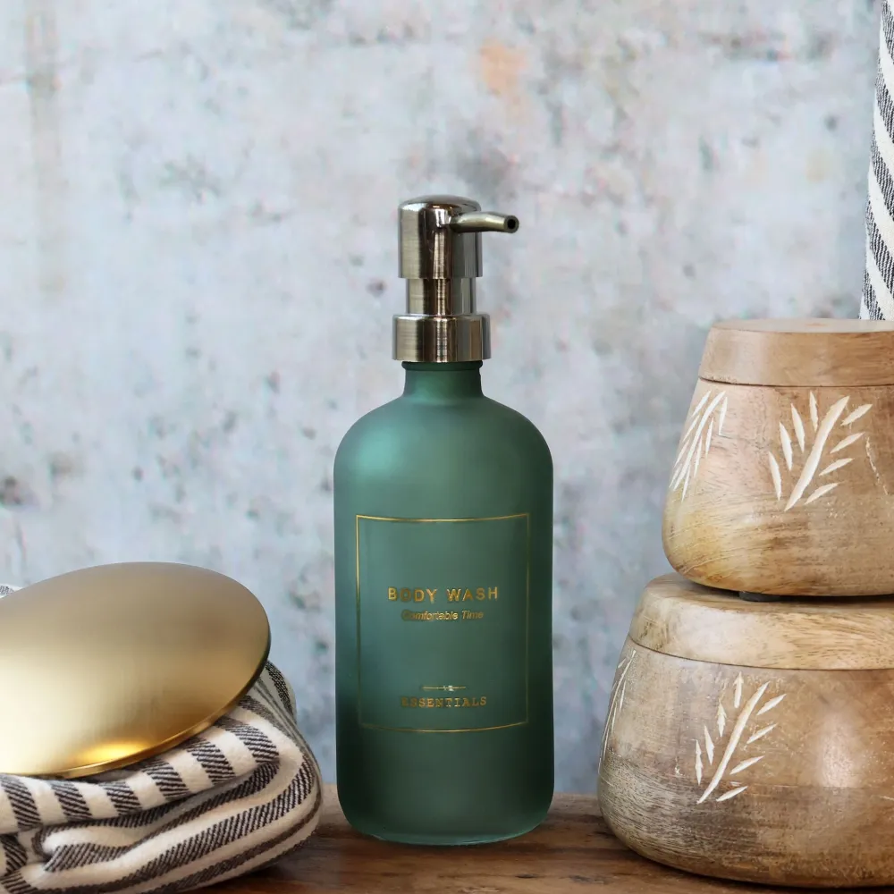 Chic Antique Bad-Aufbewahrung-Pumpflasche Body Wash für Bad, Dusche
