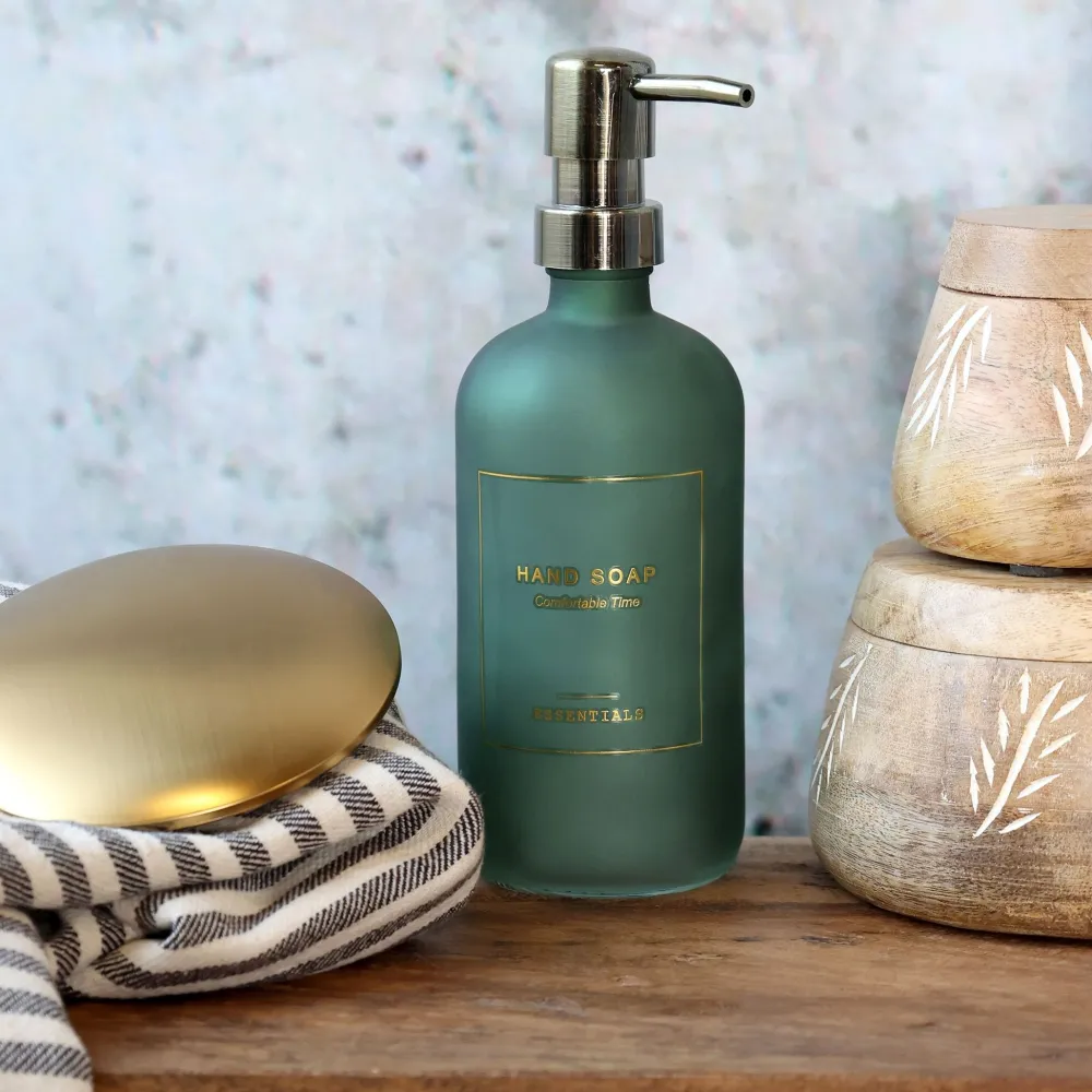 Chic Antique Bad-Aufbewahrung-Pump Flasche Hand Soap für Handseife
