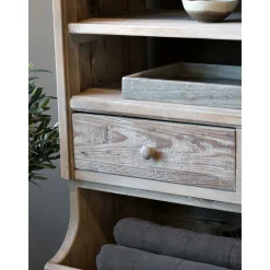 Chic Antique Regale-Regal mit Ablageböden und Schubladen