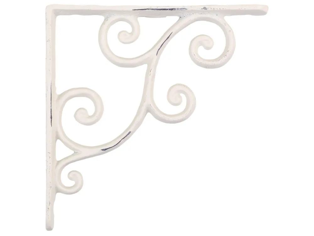 Chic Antique Wandregale-Regalträger aus Eisen mit Muster