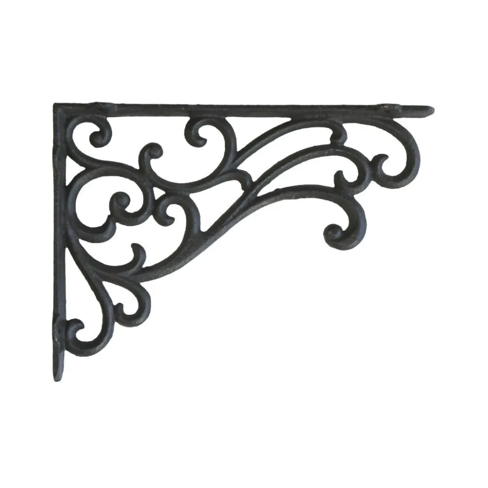 Chic Antique Wandregale-Regalträger mit Schnörkel