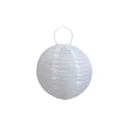 Chic Antique Lichterketten|Laternen-Reispapier Lampe mit Solarzellen