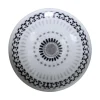 Chic Antique Griffe, Haken & Hakenleisten-Runder Griff mit Muster