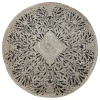Chic Antique Seegras- & Juteteppiche|Teppiche-Runder Teppich aus Jute mit Muster