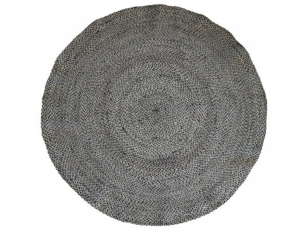 Chic Antique Seegras- & Juteteppiche|Teppiche-Runder Teppich mit Muster