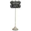 Chic Antique Gartendekoration|Schilder, Wandbilder & Poster-Schild Open