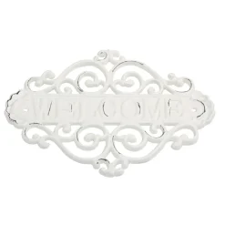 Chic Antique Schilder, Wandbilder & Poster-Schild Welcome