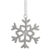 Chic Antique Weihnachtsdeko-Schneeflocken Aufhänger mit Strasssteinen