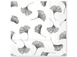 Chic Antique Servietten & Serviettenhalter|Geschirr & Tischdeko Skandinavisch-Serviette Gingko Blätter