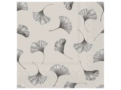 Chic Antique Servietten & Serviettenhalter|Geschirr & Tischdeko Skandinavisch-Serviette Gingko Blätter