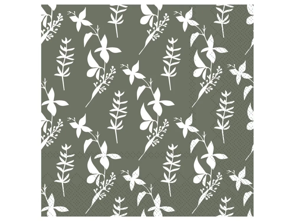 Chic Antique Servietten & Serviettenhalter|Geschirr & Tischdeko Skandinavisch-Serviette mit Blumen