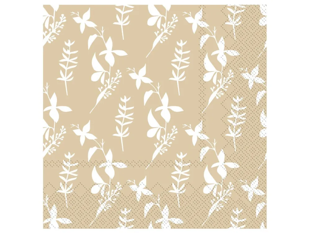 Chic Antique Servietten & Serviettenhalter|Geschirr & Tischdeko Skandinavisch-Serviette mit Blumen