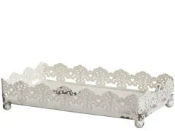Chic Antique Servietten & Serviettenhalter|Geschirr & Tischdeko Skandinavisch-Serviettenhalter mit Dekorkante