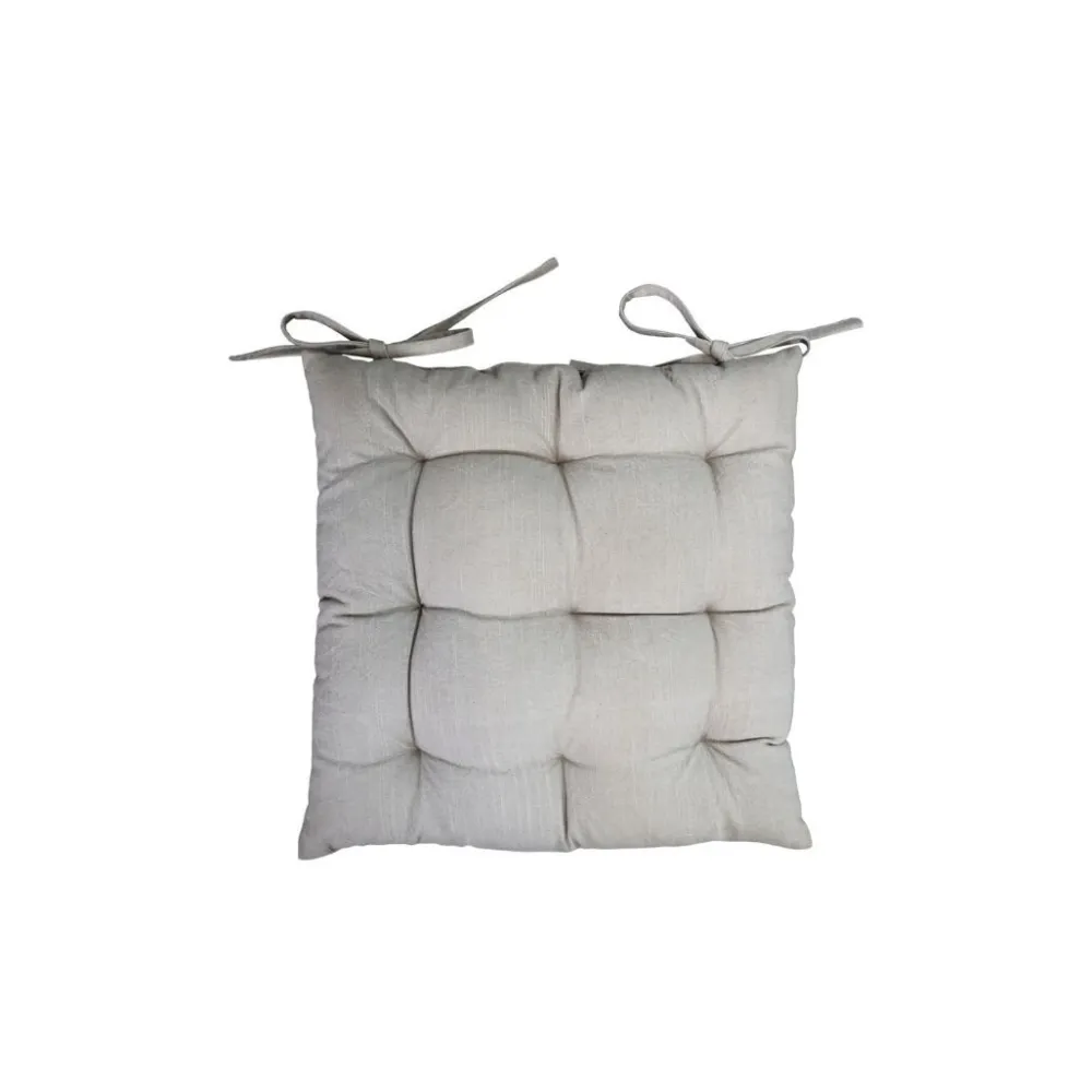 Chic Antique Garten-Textilien|Sitzkissen & Auflagen-Sitzkissen Nimes mit Bindeband