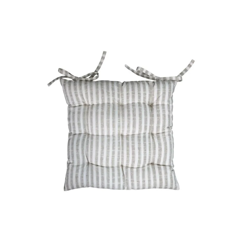 Chic Antique Garten-Textilien|Sitzkissen & Auflagen-Sitzkissen Nimes mit Bindeband