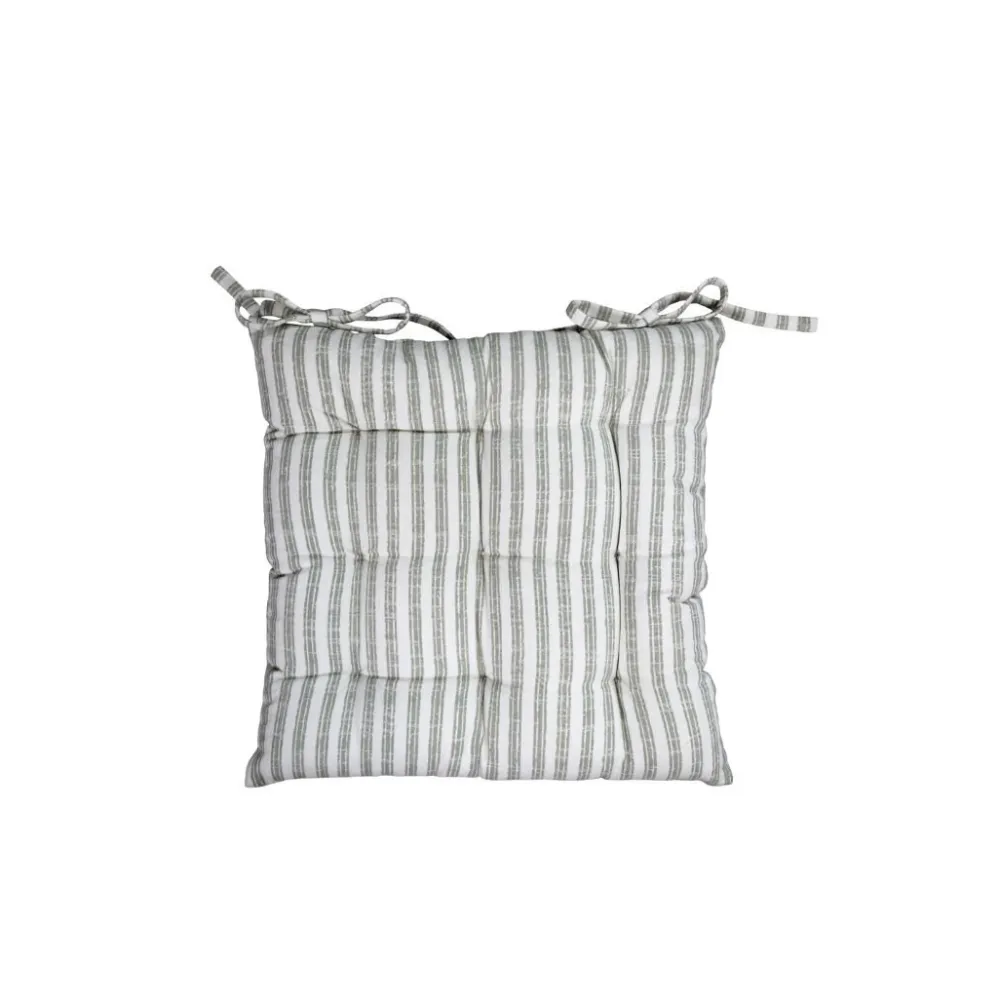 Chic Antique Garten-Textilien|Sitzkissen & Auflagen-Sitzkissen Nimes mit Bindeband