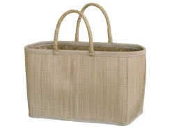 Chic Antique Taschen-Strandtasche aus Palmenblättern