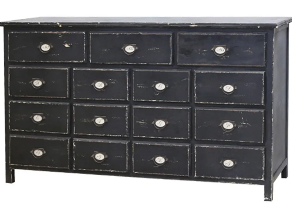Chic Antique Schränke|Kommoden-Tante-Emma Ladentisch