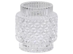 Chic Antique Teelichthalter-Teelichtglas mit Muster