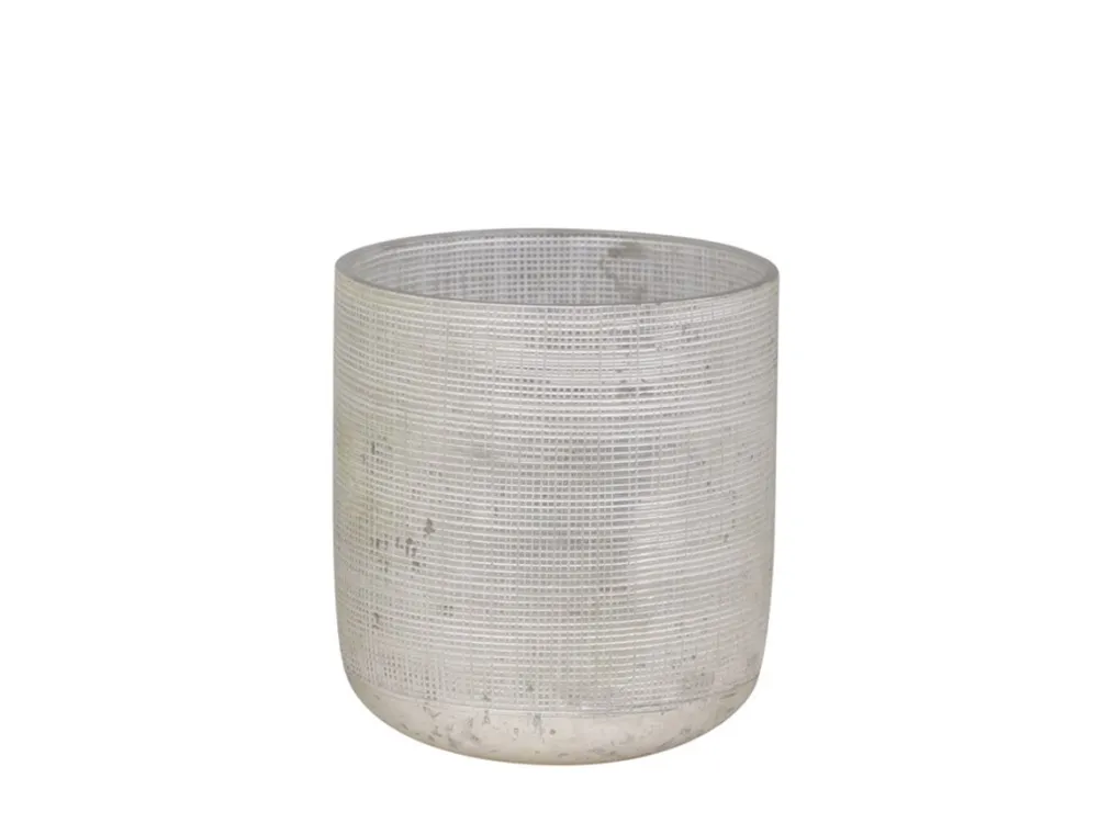 Chic Antique Teelichthalter-Teelichthalter silber