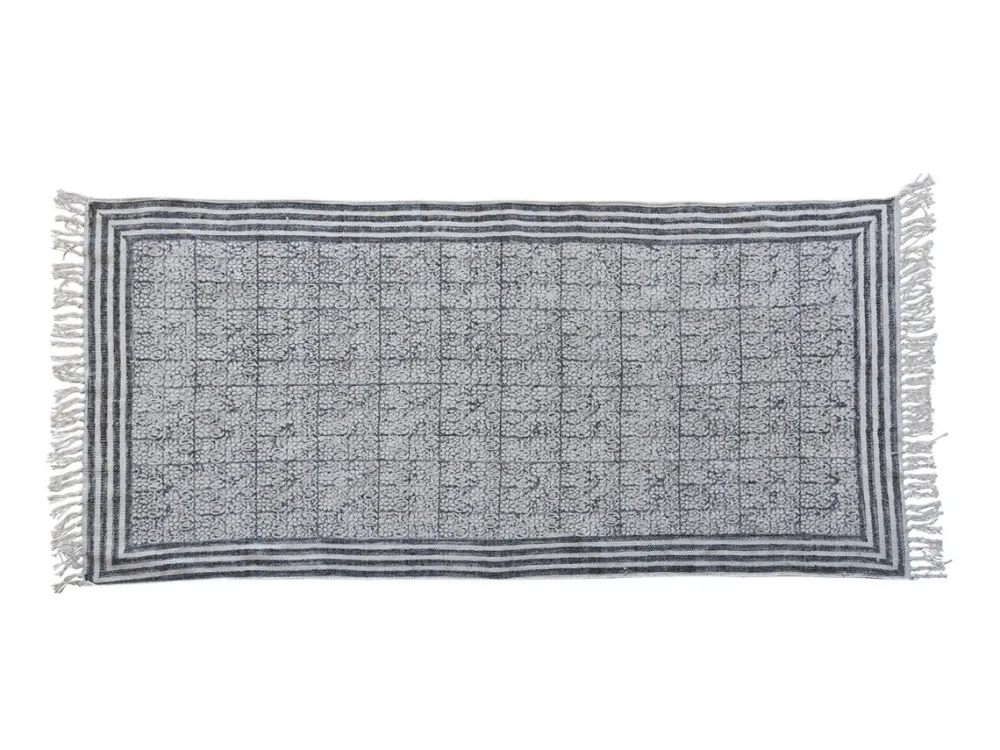 Chic Antique Läufer|Teppiche-Teppich mit Fransen