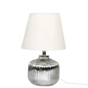 Chic Antique Tischlampen-Tischlampe aus Glas mit Rillen