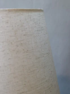 Chic Antique Tischlampen-Tischlampe aus Glas mit Rillen