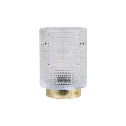 Chic Antique Tischlampen-Tischlampe mit Tropfen Muster
