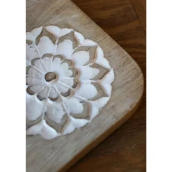 Chic Antique Servierplatten & Bretter|Schneidebretter-Tours Tapasbrett mit Schnitzereien
