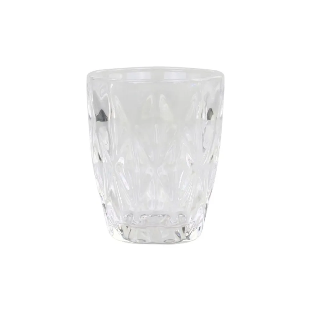 Chic Antique Trinkgläser|Geschirr & Tischdeko Skandinavisch-Trinkglas mit Diamantmuster