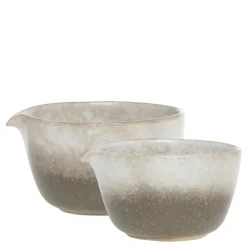 Chic Antique Schüsseln & Schalen|Küchenutensilien-Valence Schüssel mit Ausgießer 2er-Set