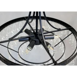 Chic Antique Kronleuchter-Versailles Kronleuchter mit tropfenformigen Glasprismen