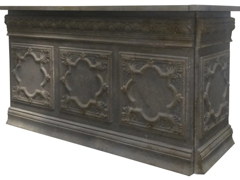 Chic Antique Beistelltische & Couchtische-Vintage Ladentisch Theke Tresen