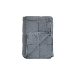 Chic Antique Quilts & Bettwäsche|Decken & Plaids-Vintage Quilt Steppdecke mit Stone-Washed Optik